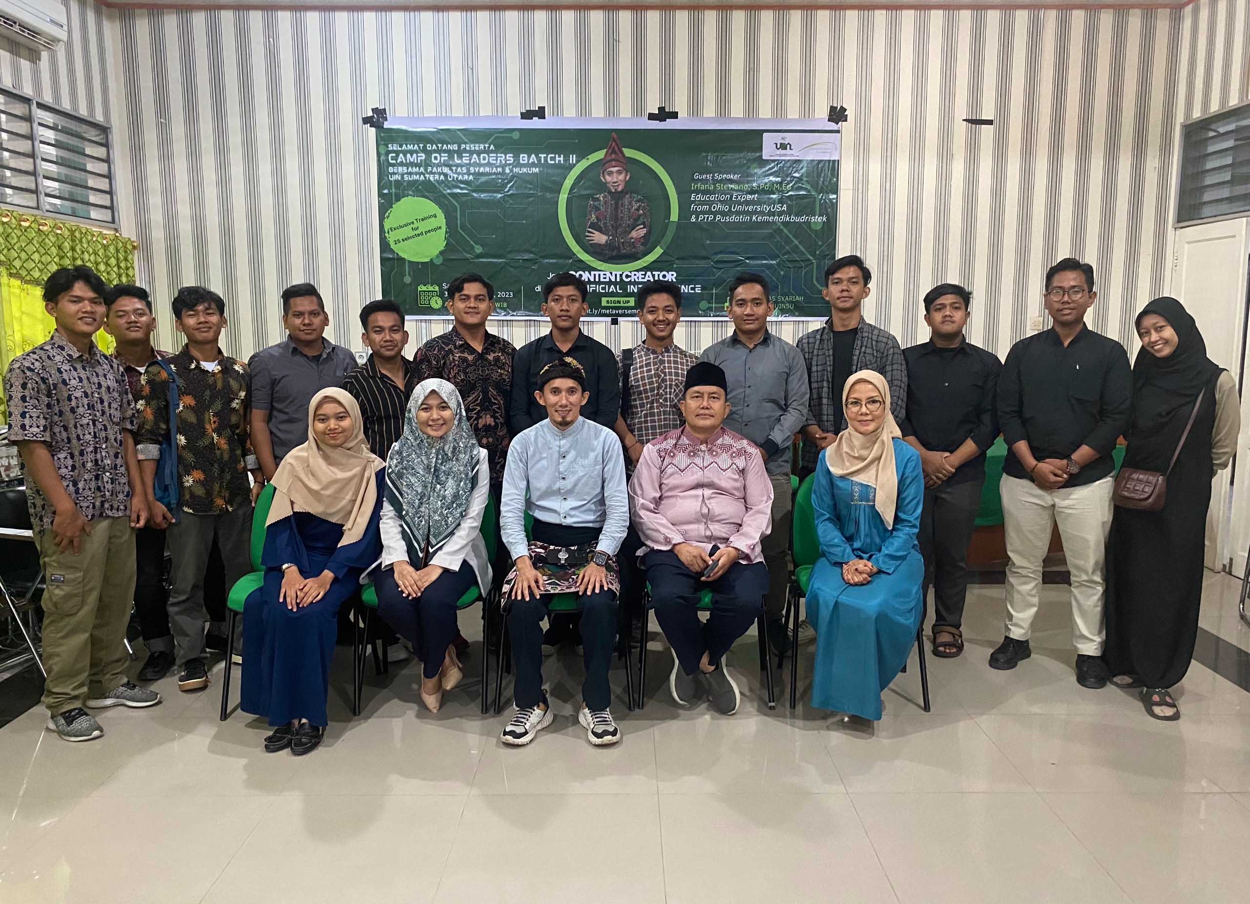 LAZNAS DPF- UINSUGelar Camp Of Leader