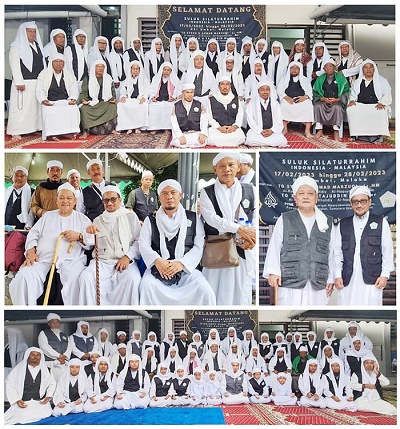 34 Jamaah Pesantren Thariqat Naqsyabandiyah Babbussalam Suluk Silaturrahim Di Malaysia