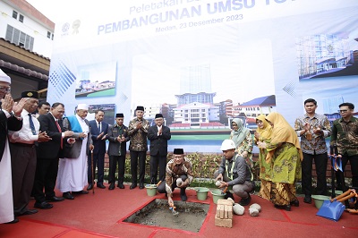 UMSU Bangun Tower 17 Lantai Senilai Rp250 M