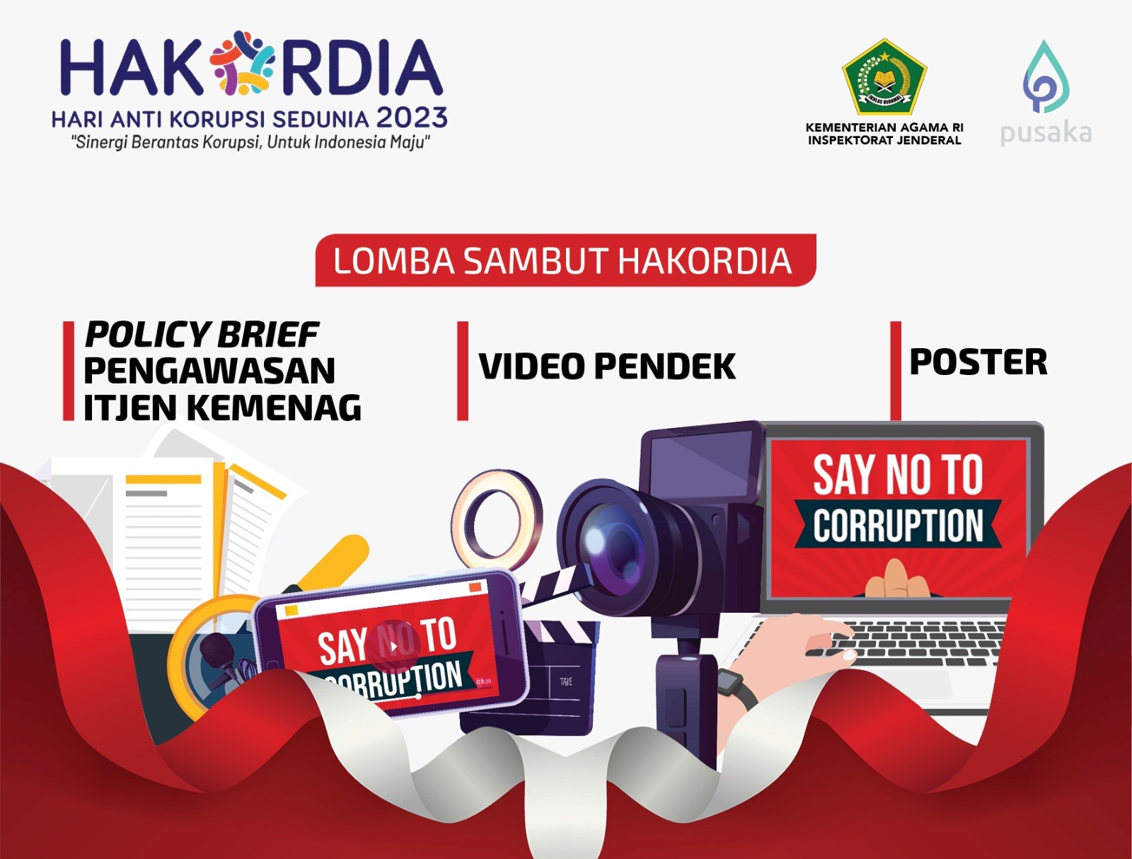 Itjen Kemenag Gelar Lomba Antikorupsi Berhadiah Total Puluhan Juta Rupiah