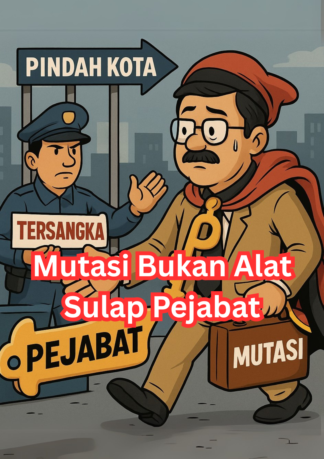 Mutasi Bukan Alat Sulap Pejabat