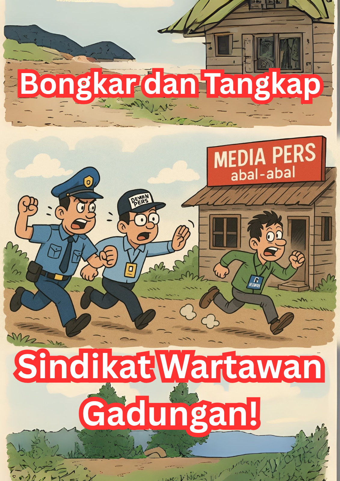 Bongkar Dan Tangkap Sindikat Wartawan Gadungan!