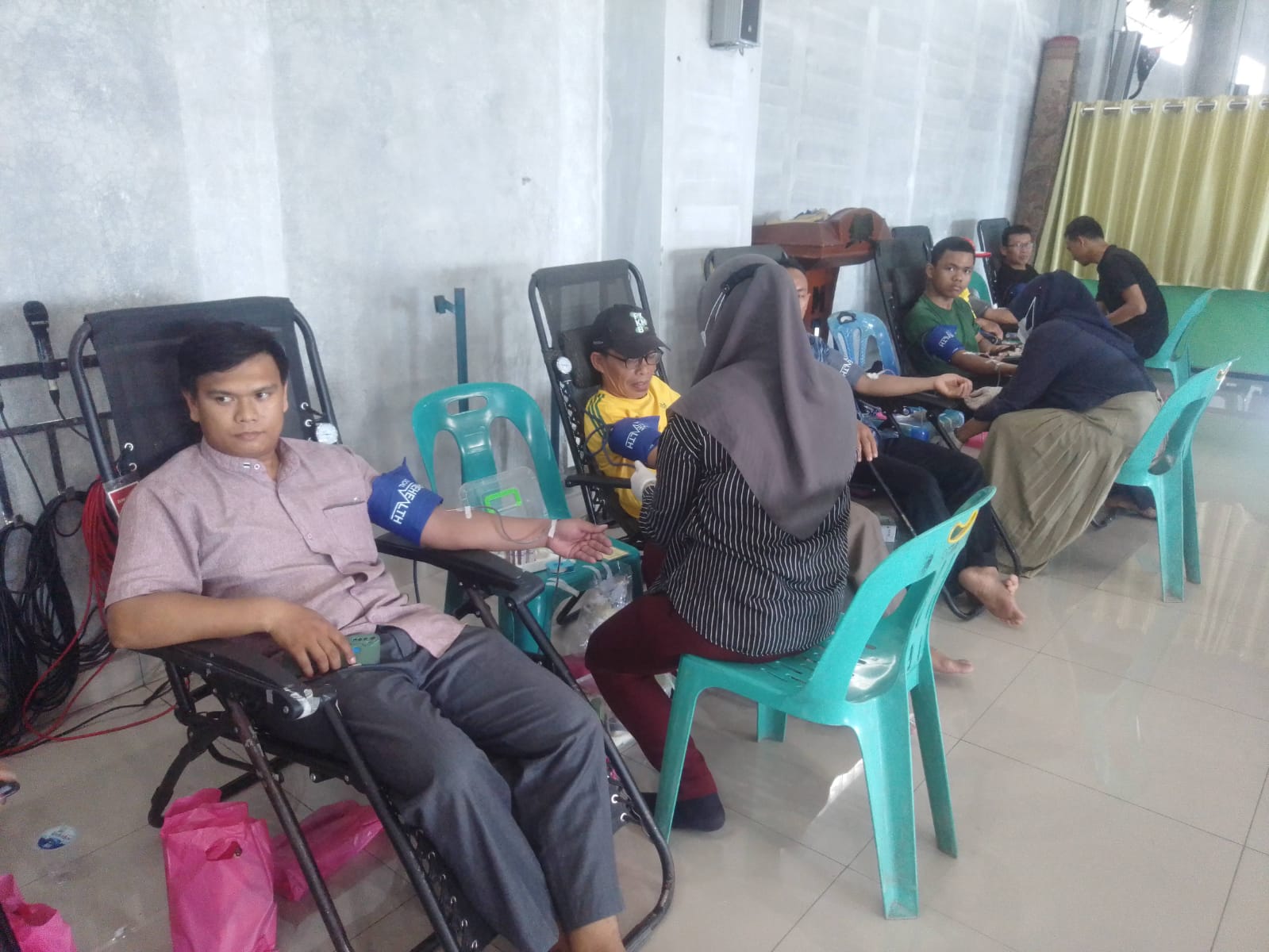 8.434 Warga MTA Pecahkan Rekor MURI Donor Darah Terbanyak