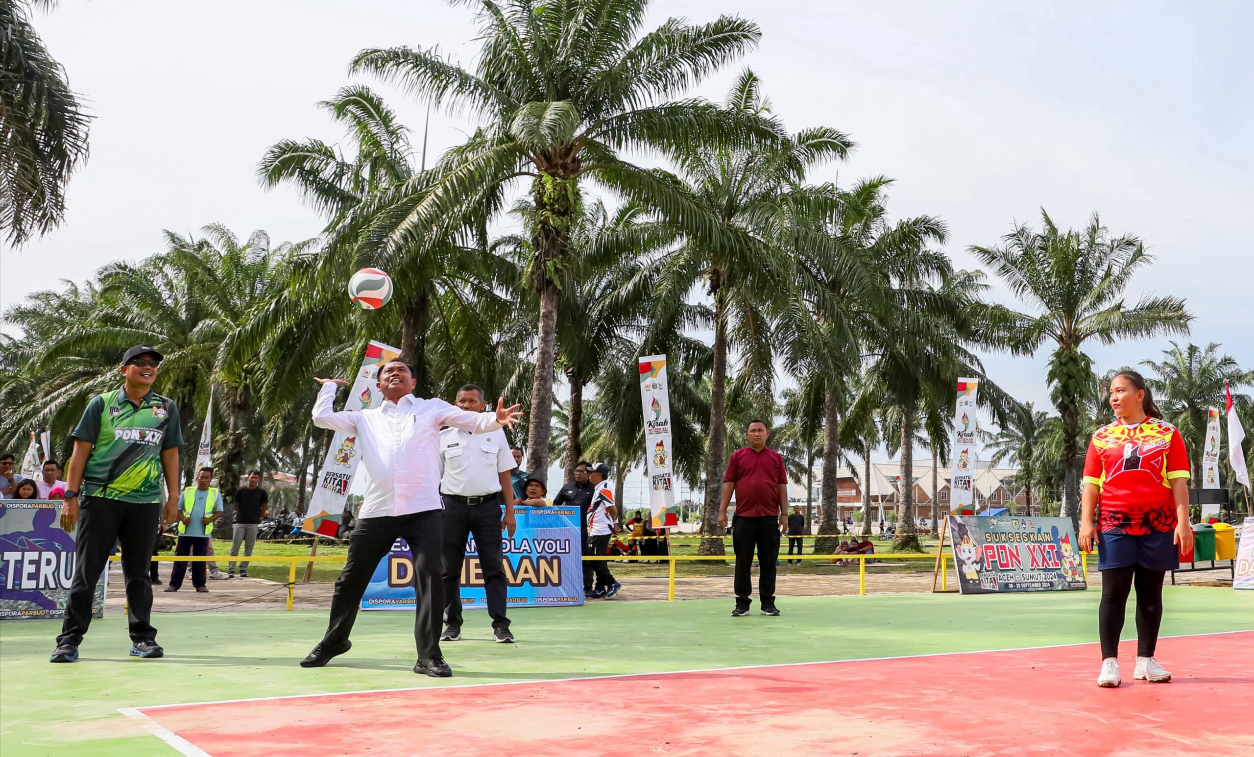 Darma Wijaya Buka Kejuaraan Bola Voli Dambaan 2024