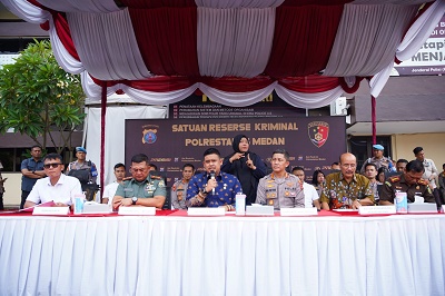 Bobby Nasution Apreasiasi Polrestabes Medan Tembak Mati Begal Sadis