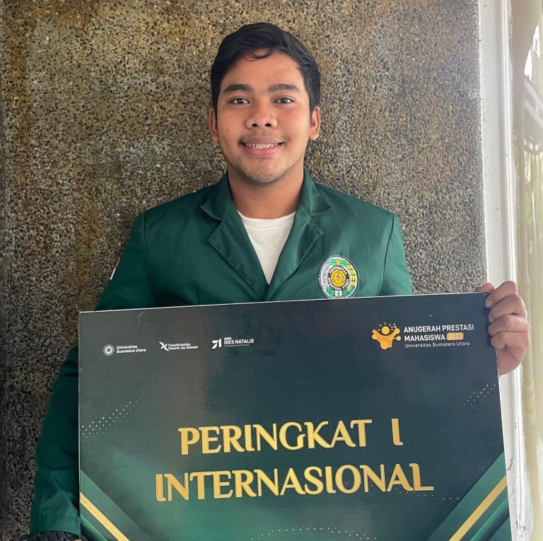 Deny Arifin Mahasiswa USU Peraih Berbagai Prestasi Di Bidang Agrikultur Tingkat Kampus Hingga Internasional