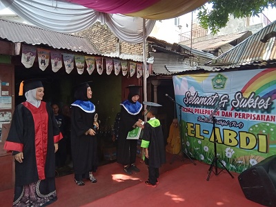 RA El-Abdi Wisuda 20 Siswa Tahun 2022-2023