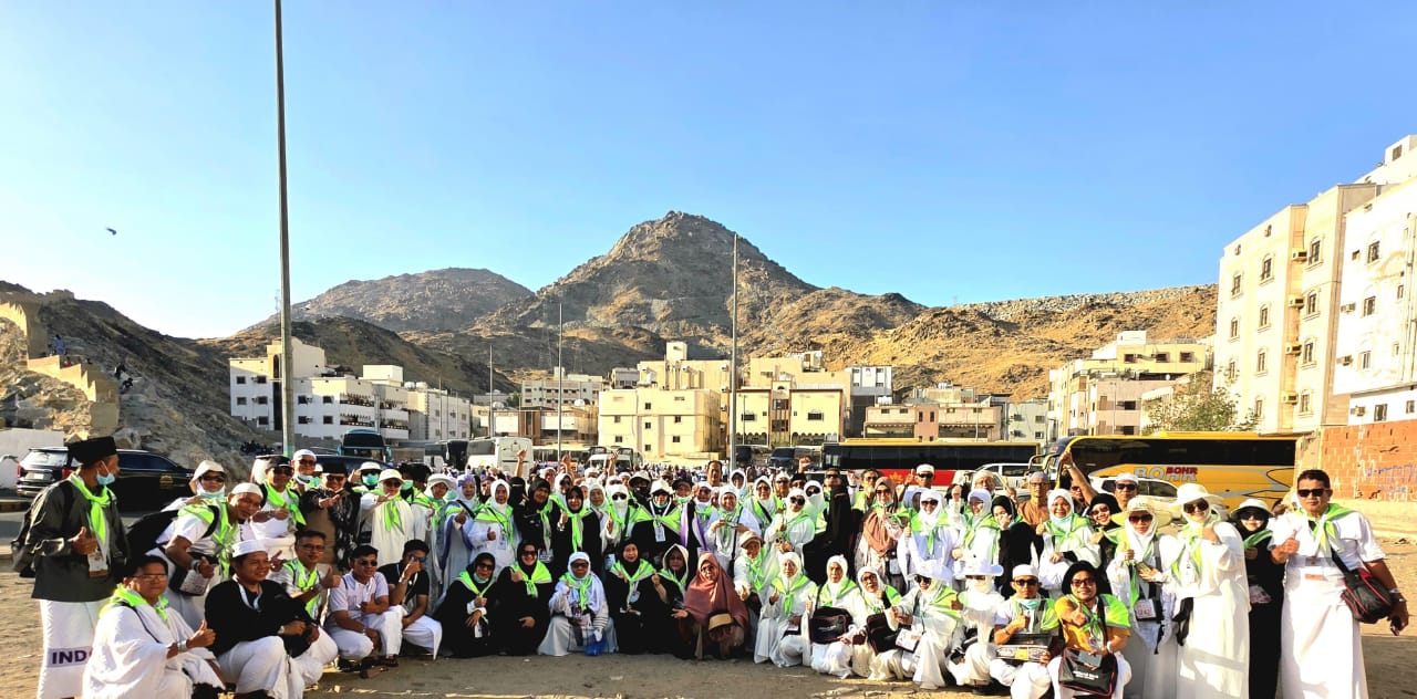 Jamaah Haji 09 KNO Ziarah Ke Situs Islam Di Makkah