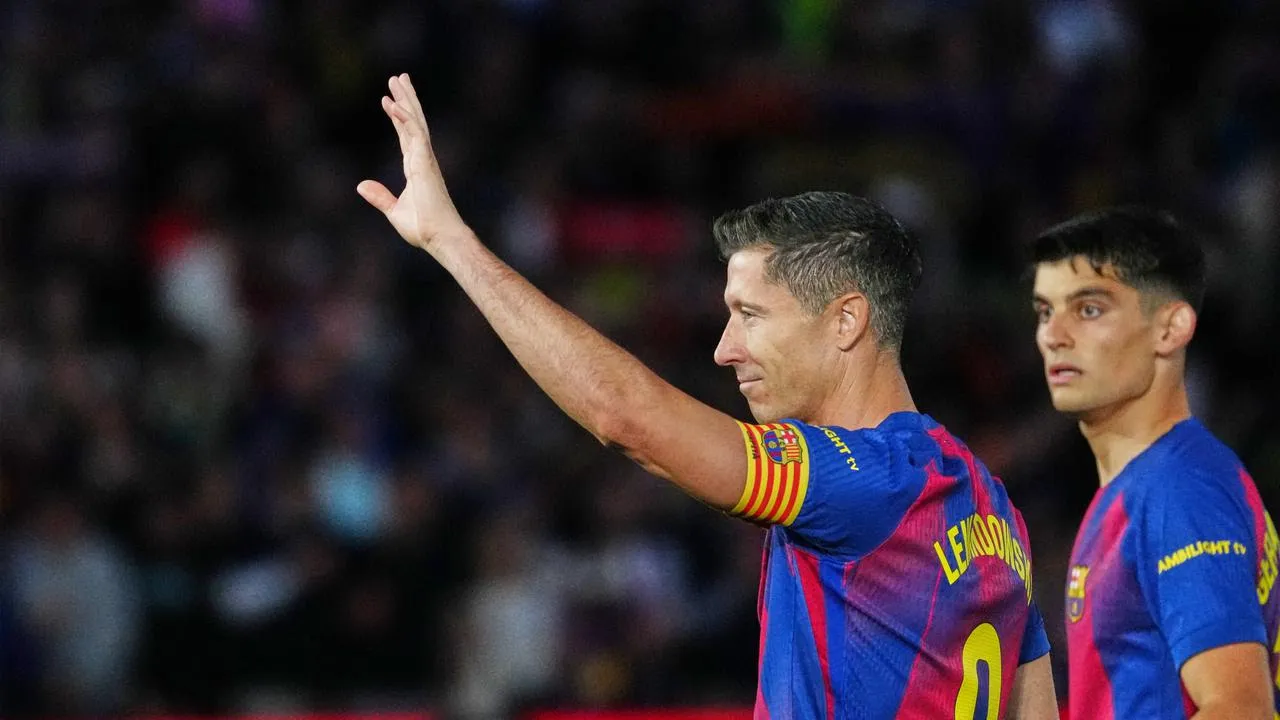 Pesta Barcelona Dalam Laga Pamungkas Bersama Robert Lewandowski