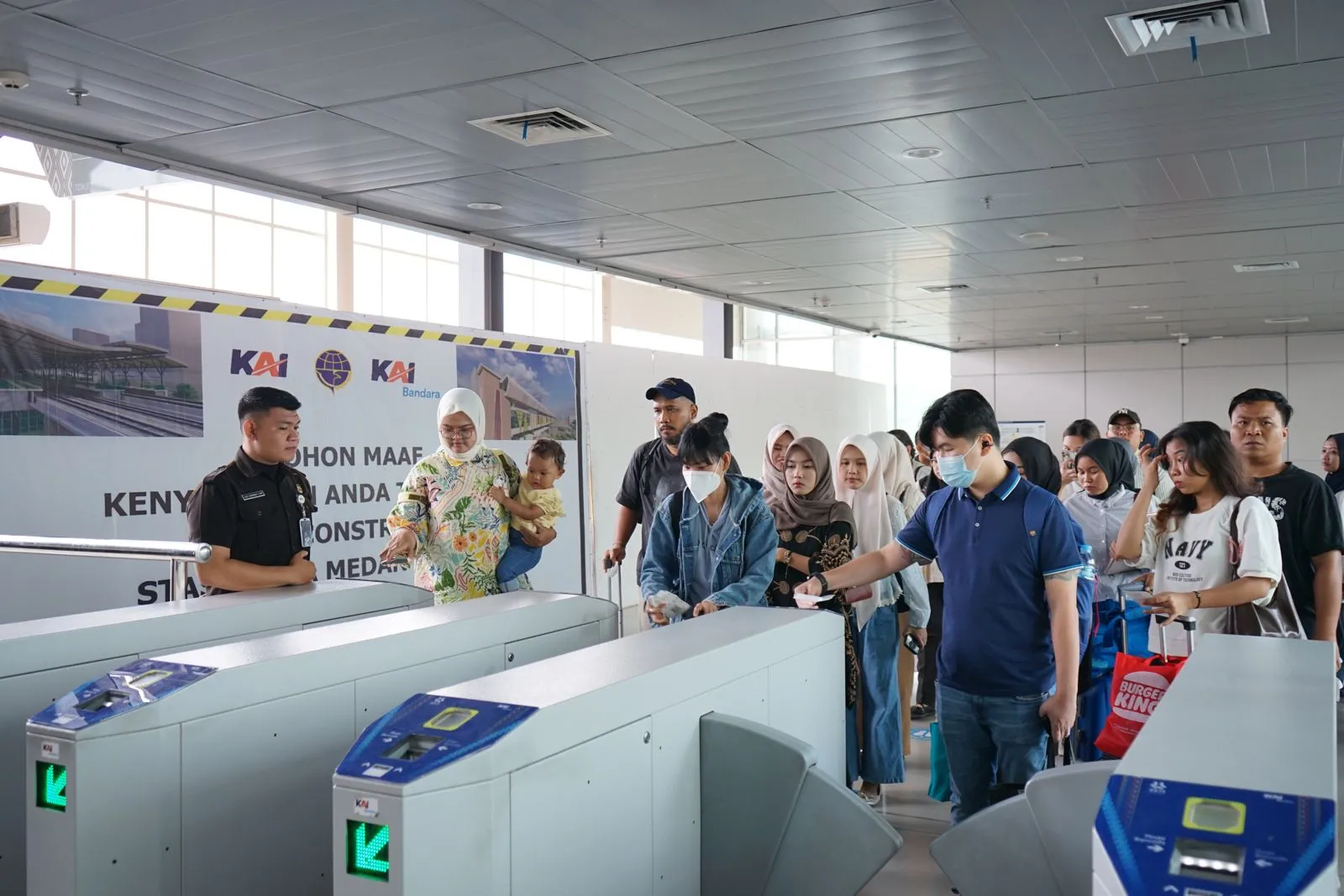 KAI Bandara Sumut Layani 49.715 Penumpang Selama Libur May Day 2026