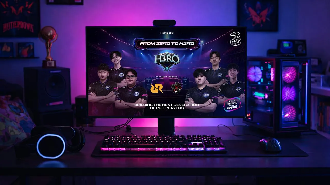 H3RO Esports 6.0 Tuntas, Tri Cetak Ribuan Talenta Gamer Menuju Kancah Profesional