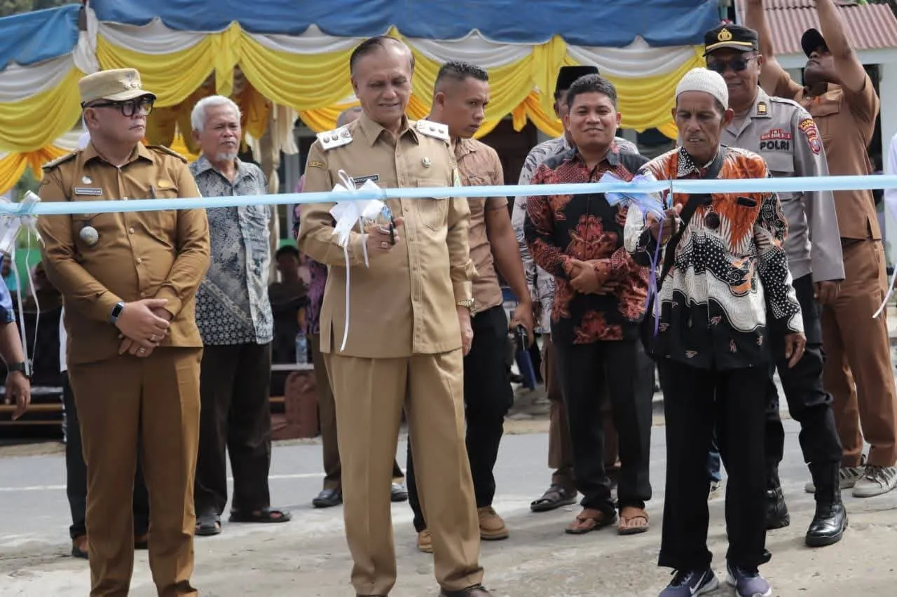 Resmikan SPPG Keempat Pakpak Bharat, Wabup Tekankan Standar Dan Produk Lokal