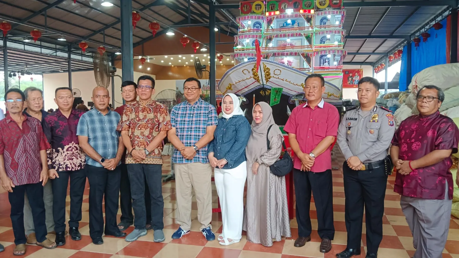 Bupati Deliserdang Hadiri Ulang Tahun Vihara Go Ya Kong di Pantai Labu