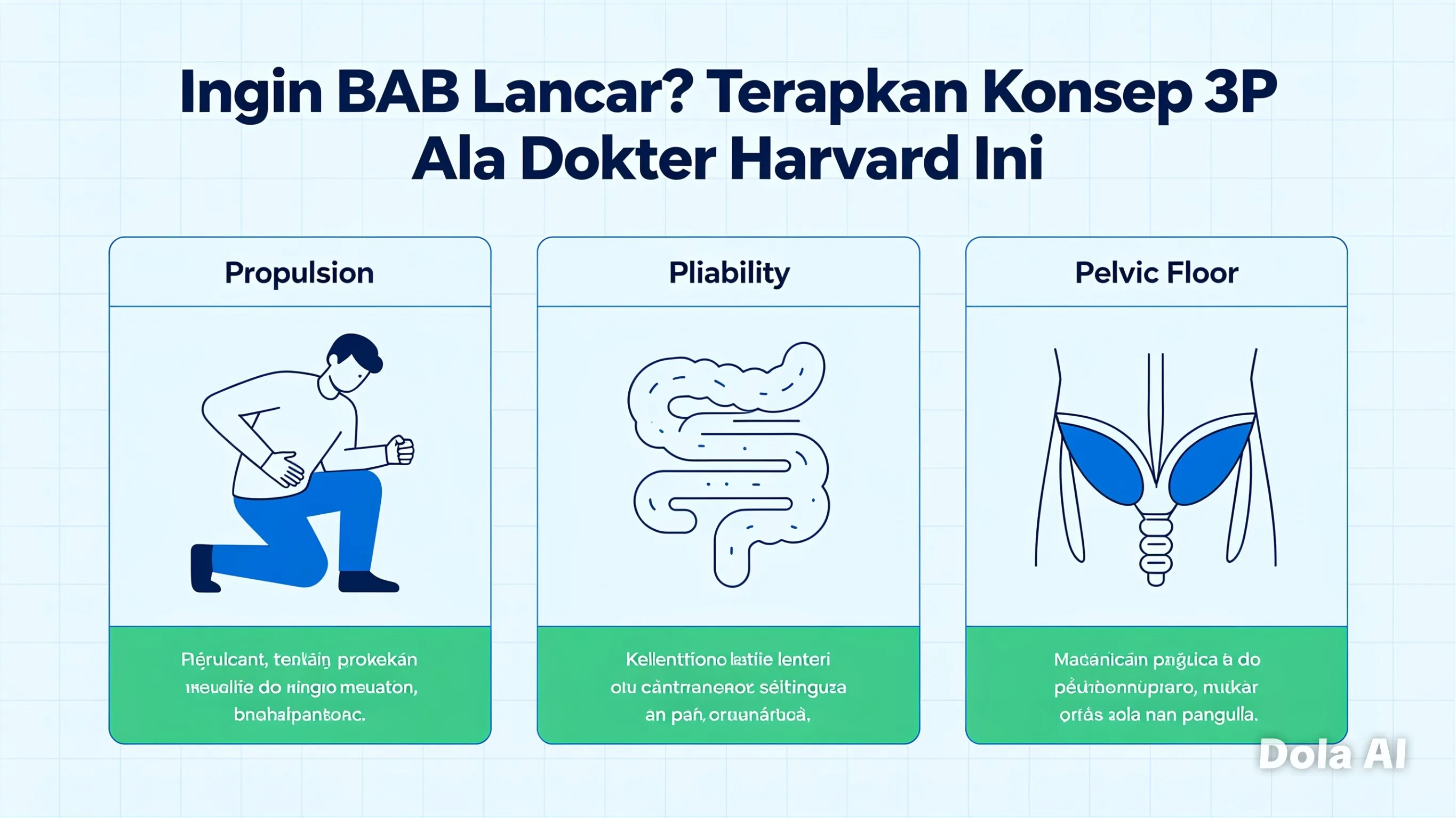 Ingin BAB Lancar? Terapkan Konsep 3P Ala Dokter Harvard Ini