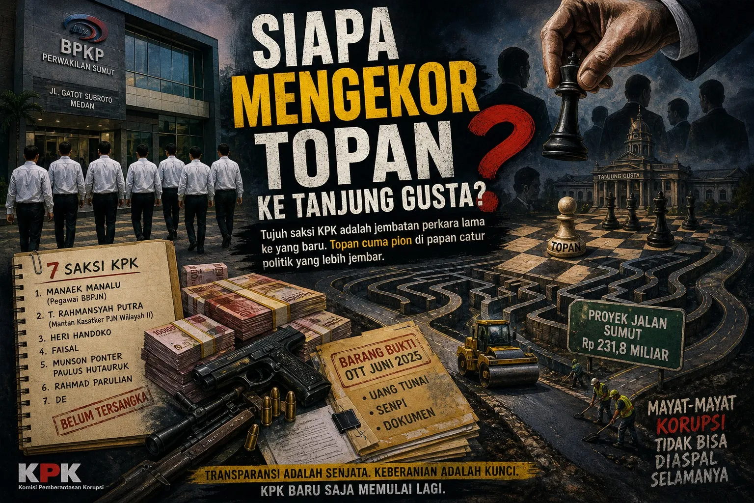 Siapa Mengekor Topan ke Tanjung Gusta?