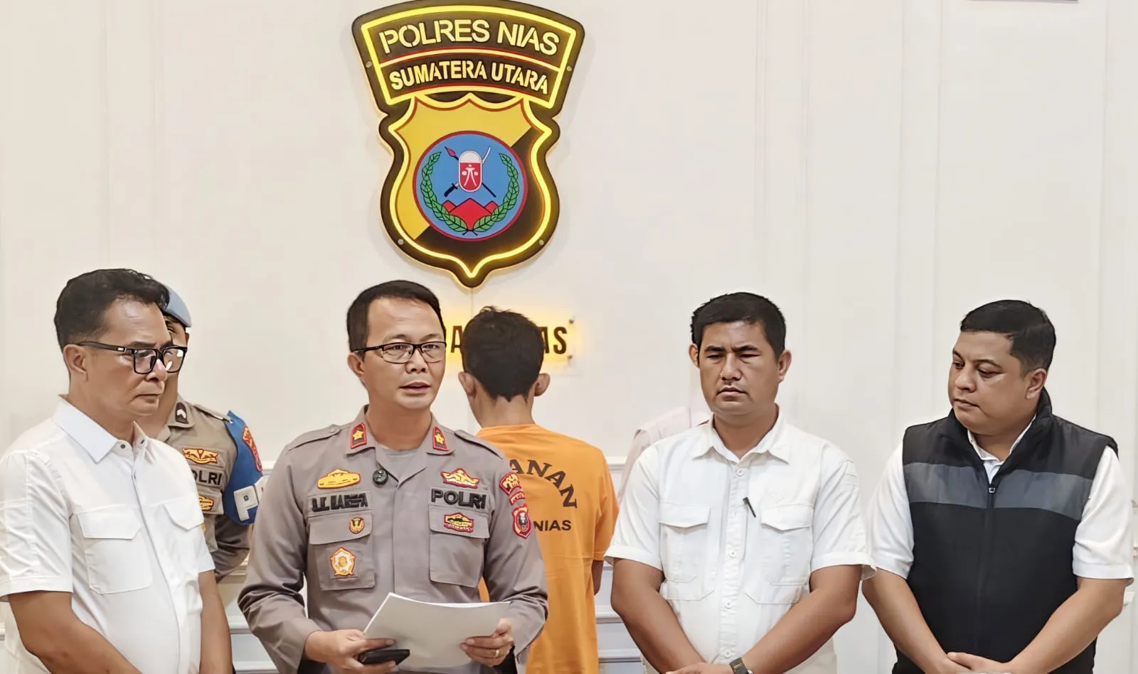 Polres Nias Bekuk Pelaku Penjambretan yang Meresahkan di Gunungsitoli