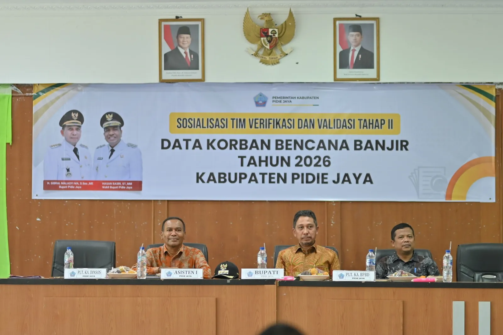 Validasi Korban Banjir Tahap II Dimulai, Bupati Pidie Jaya Minta Tim Jangan Bermain Data