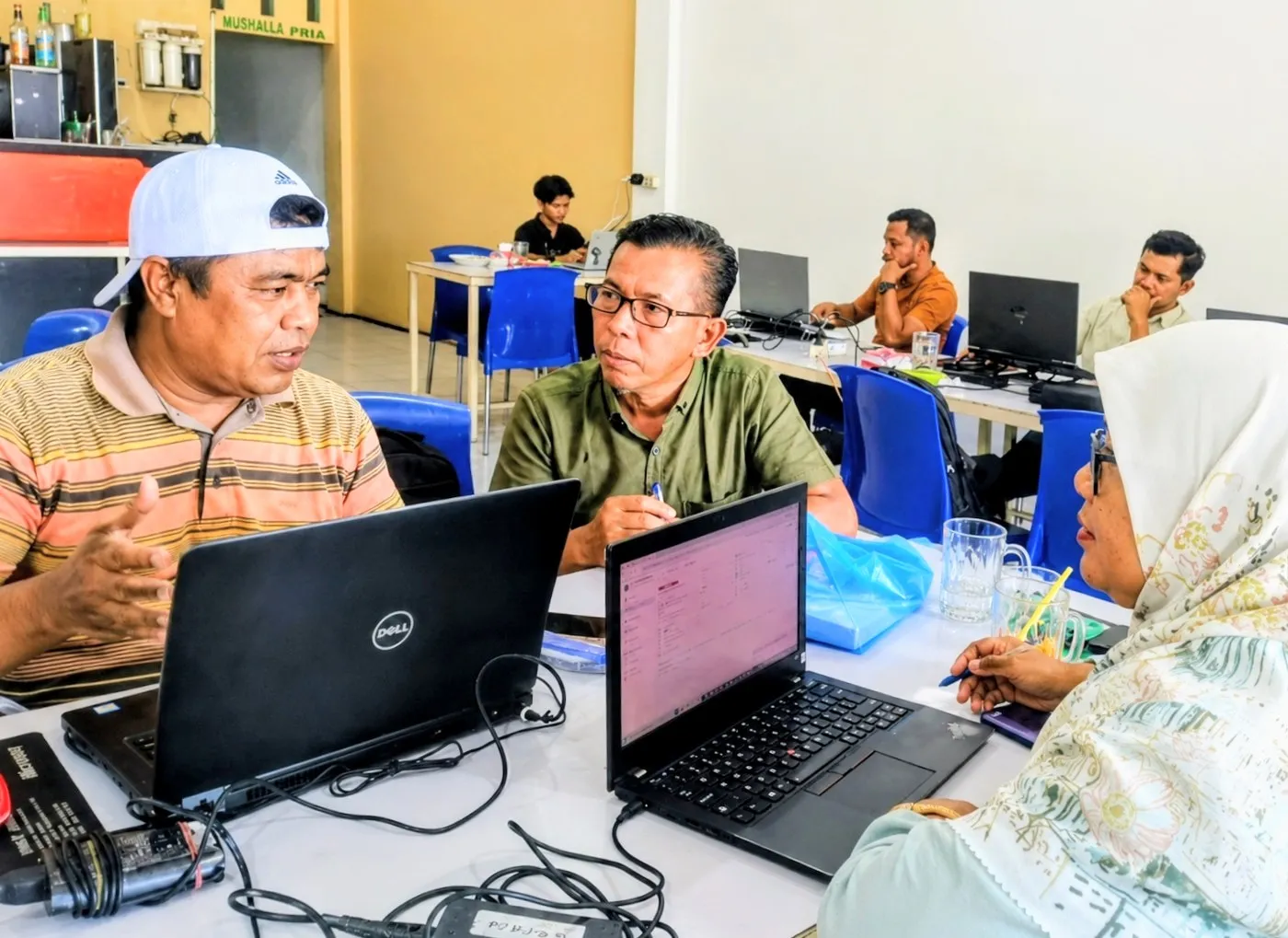 48 BUMG Peukan Baro Ikuti Monitoring Pemeringkatan Data
