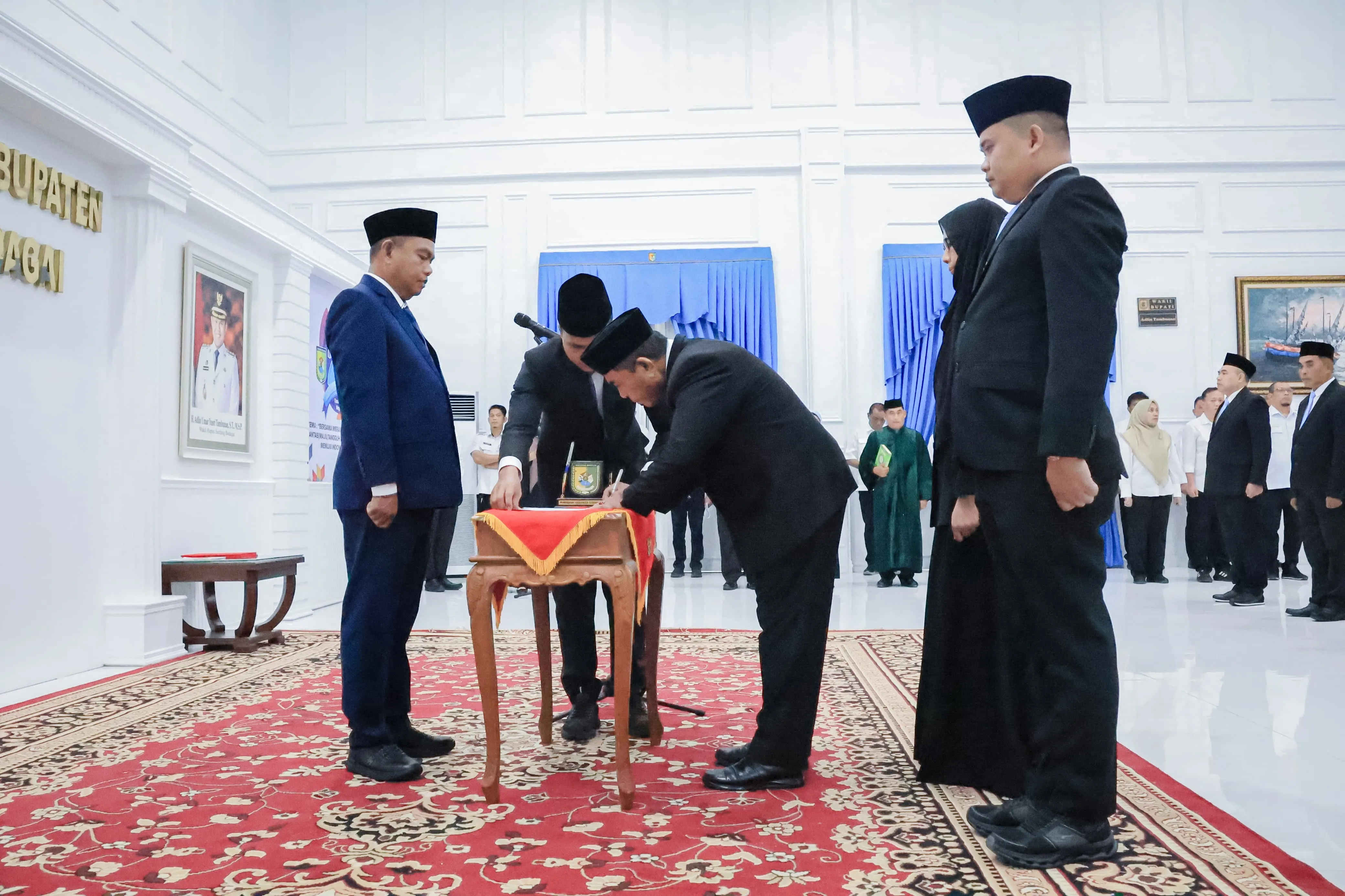 Bupati Sergai Lantik 28 Pejabat, Tegaskan Reformasi Birokrasi