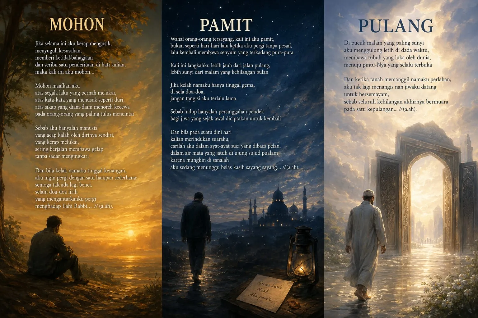 PUISI AGUSNI AH YANG LIRIH DAN KONTEMPLATIF