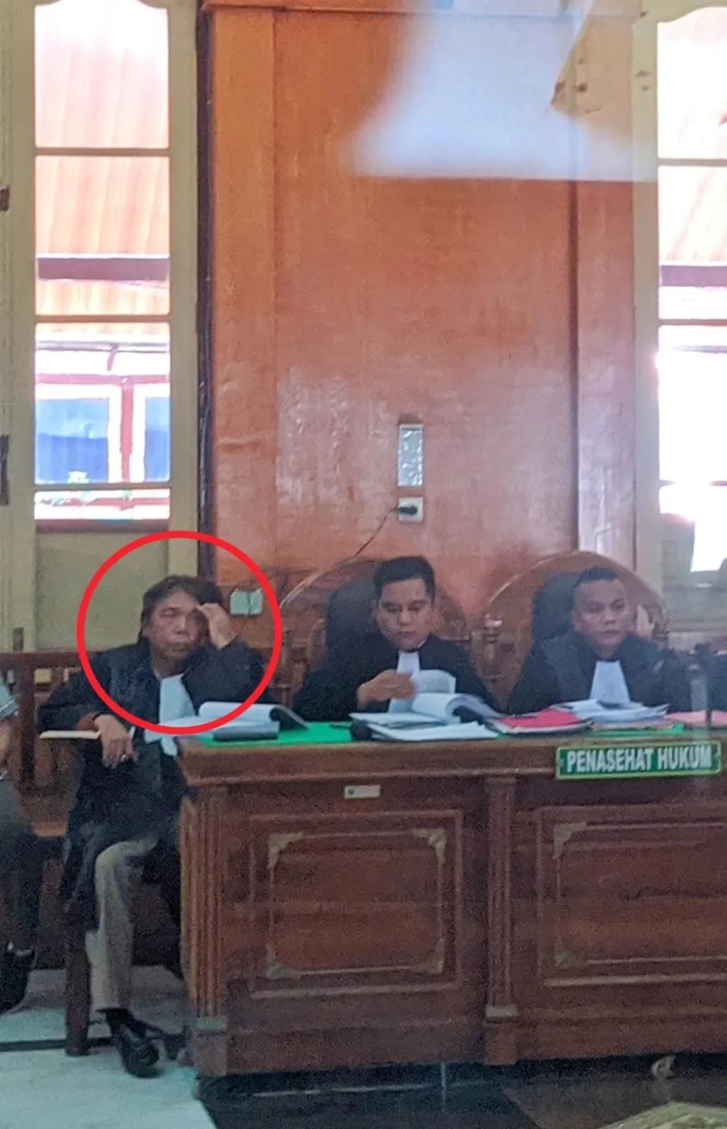 Masih Berstatus Dirut PUD RPH Medan, Irwansyah Gultom Terpantau Beracara Di Sidang Tipikor