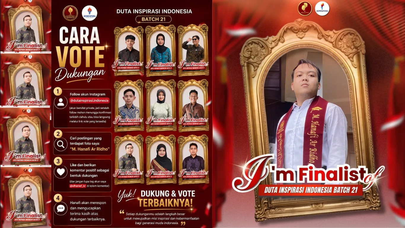 M. Hanafi Ar Ridho Siap Mewakili Aceh di Final Duta Inspirasi Indonesia Batch 21