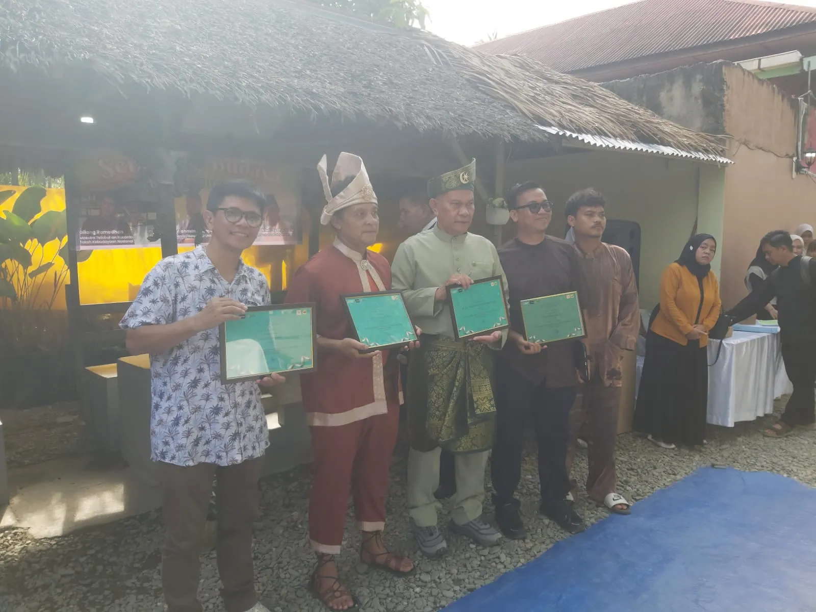 Gilang Ramadhan Bincang Budaya Bersama Warga Brandan
