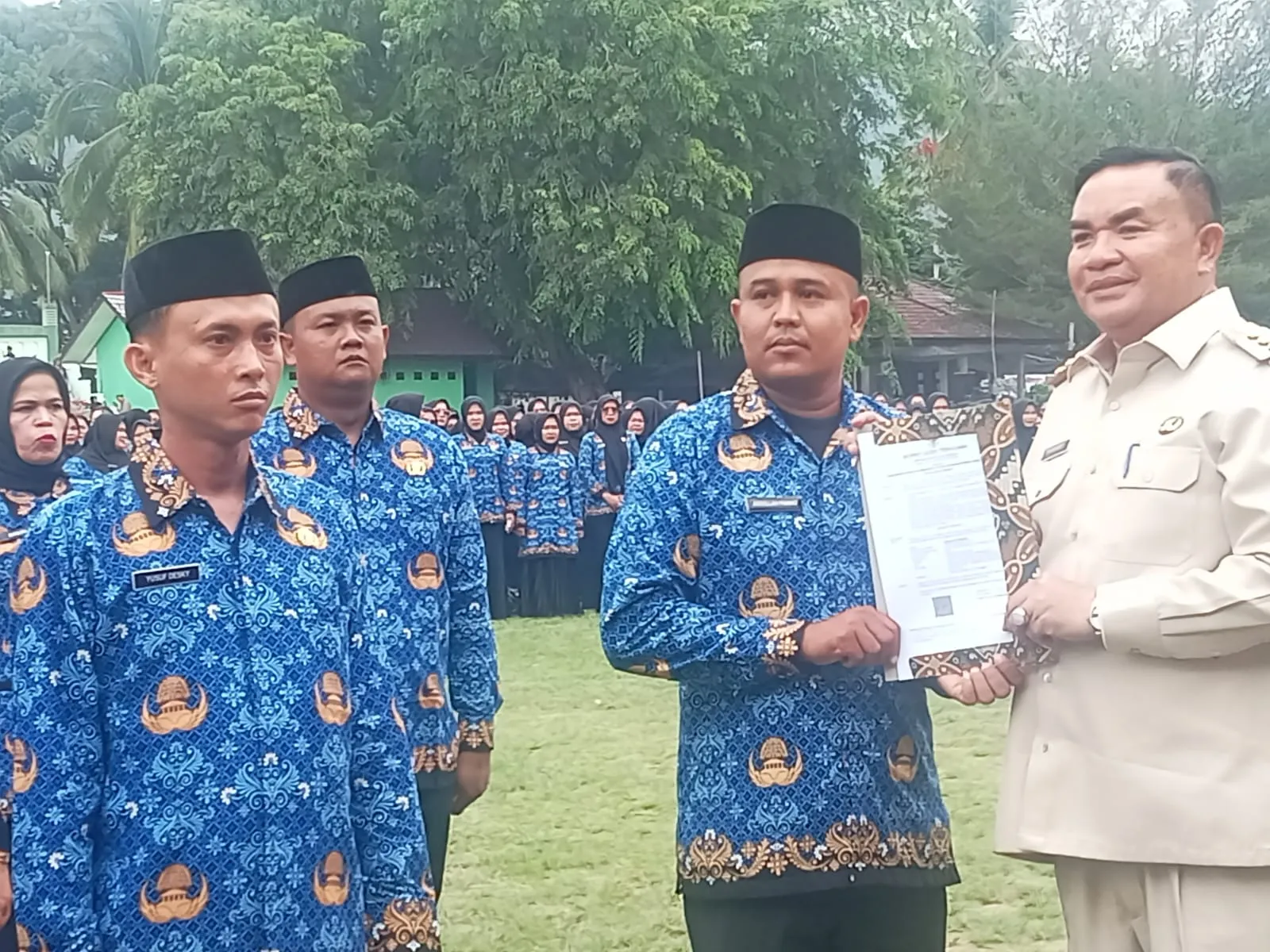 Bupati Salim Fakhry Serahkan SK 2540 PPPK Paruh Waktu