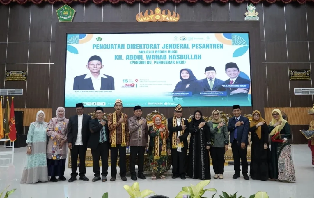 Bedah Buku Kiai Wahab Hasbullah, Kemenag Soroti Moderasi Beragama dan Masa Depan Pesantren