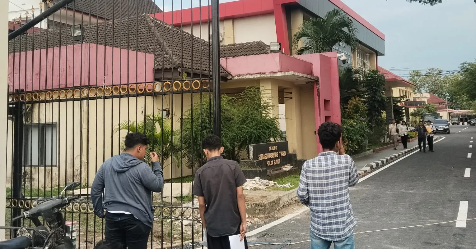 AKAM-SU Geruduk Poldasu Terkait Galian C, Meminta Ketegasan Gubsu