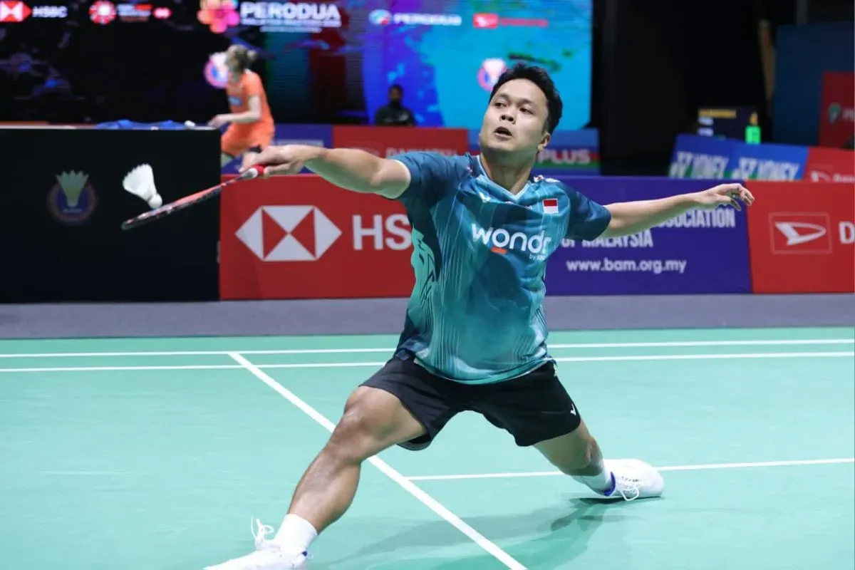 Ginting Kandas, Indonesia Tinggal 2 Wakil Malaysia Masters 2026