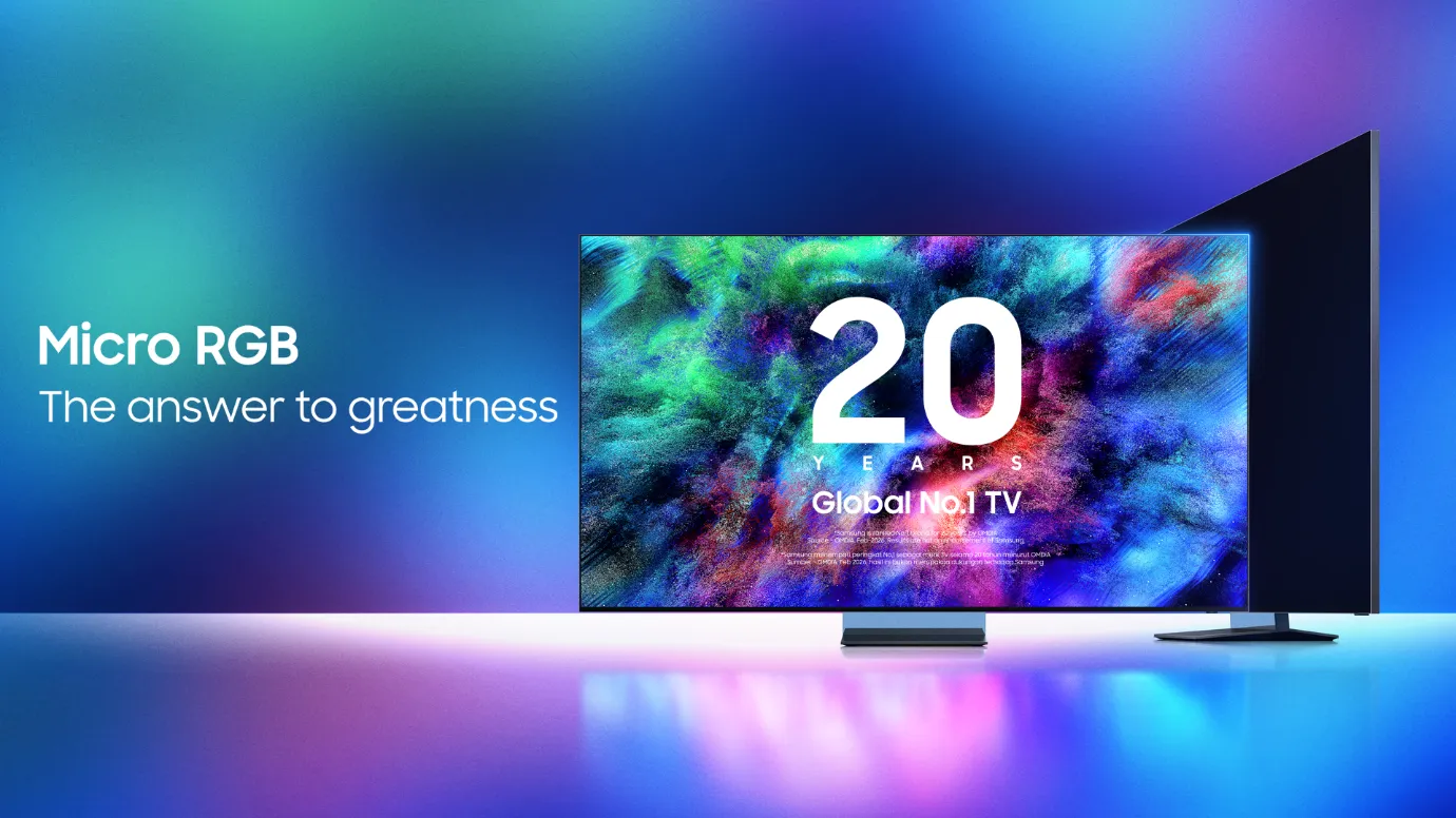 Samsung Luncurkan TV Micro RGB dengan Vision AI ke Indonesia