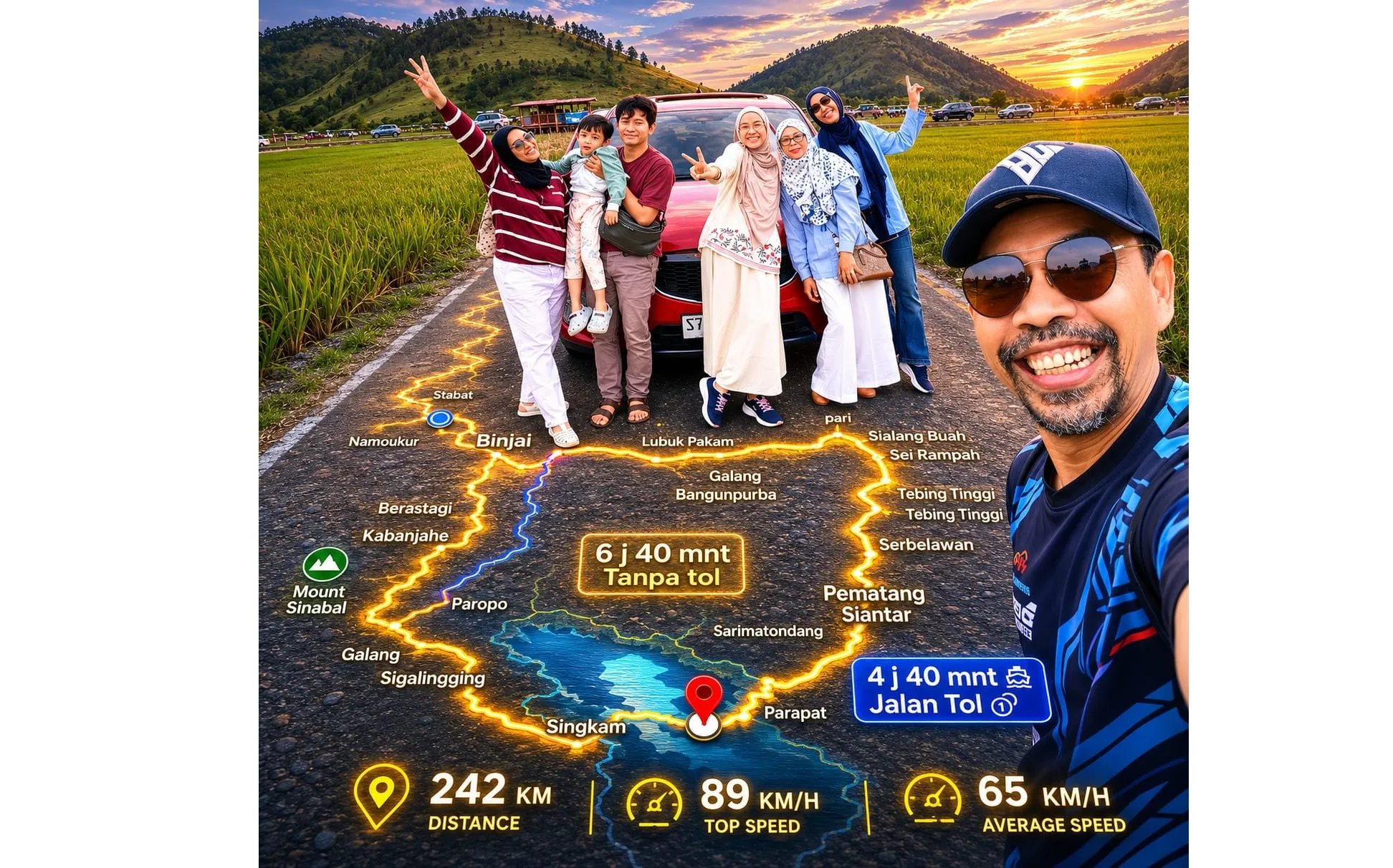 Menjelajah Pesona Wisata Singkam, Holbung dan Simalem