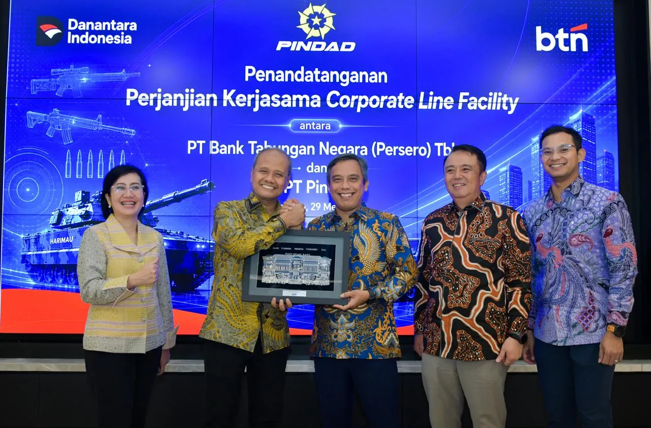 lDukung Industri Pertahanan Nasional BTN Kucurkan Kredit Rp1,5 Triliun Ke Pindad
