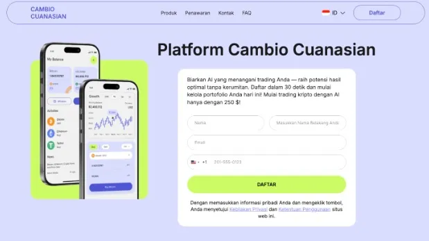 Cambio Cuanasian: Analisis Mendalam Platform Investasi Berbasis Kecerdasan Buatan untuk Pasar Asia dan Indonesia