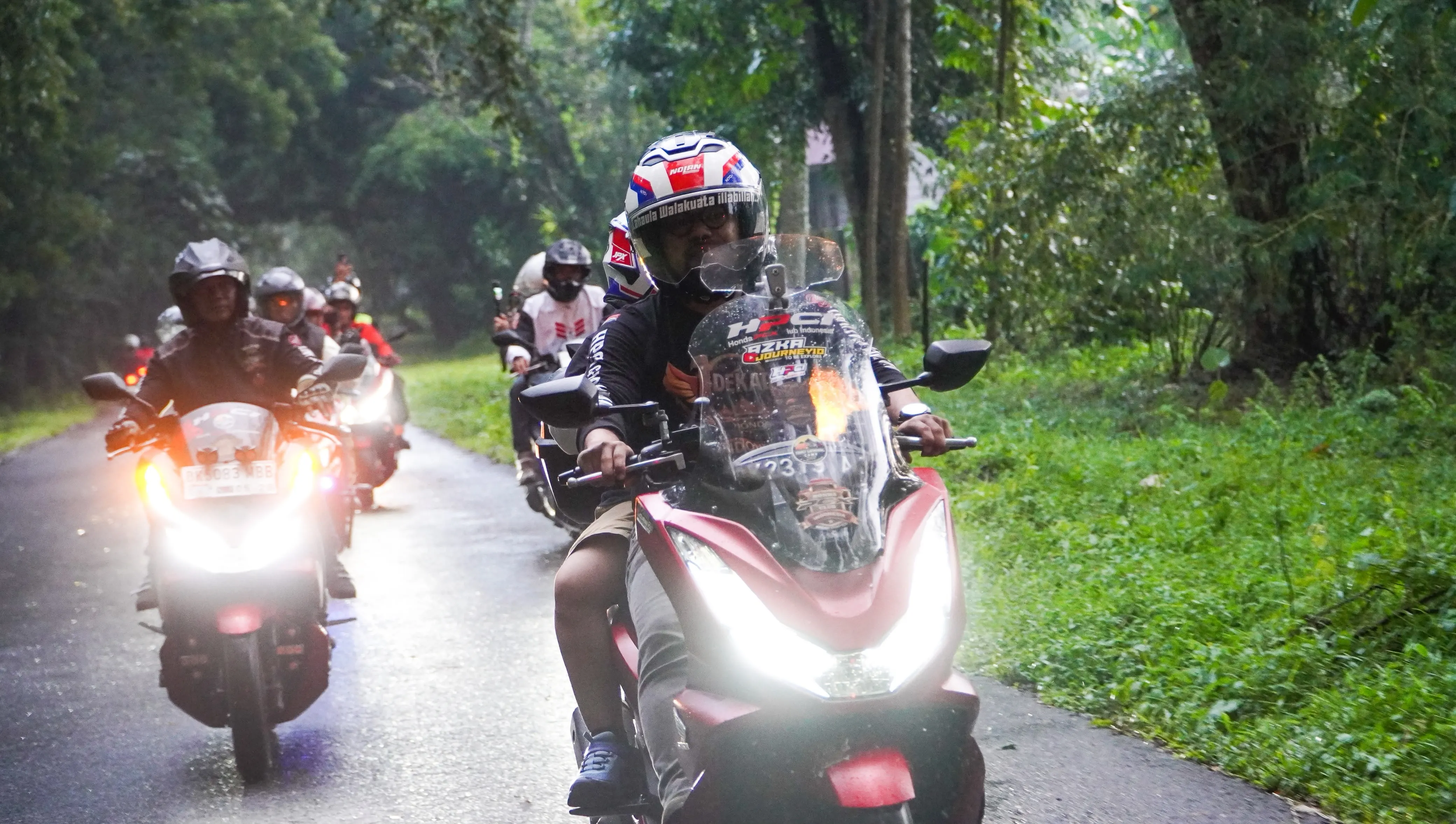 PCX Bikers Playland, Riding  Bermakna Bersama Keluarga