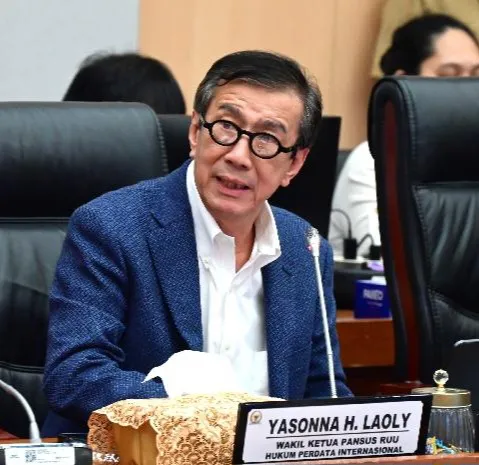 Yasonna Tekankan Pentingnya Kehadiran UU HPI Dalam Berbagai Hubungan Hukum Lintas Negara