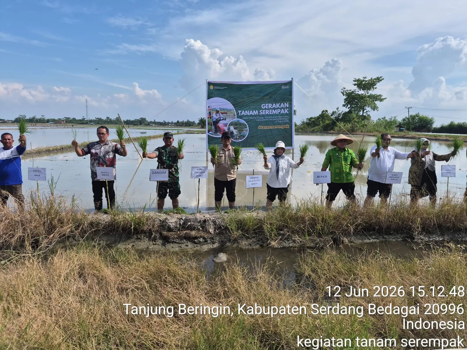 Dukung Target Swasembada Pangan, Kementan Laksanakan Gerakan Tanam Serempak