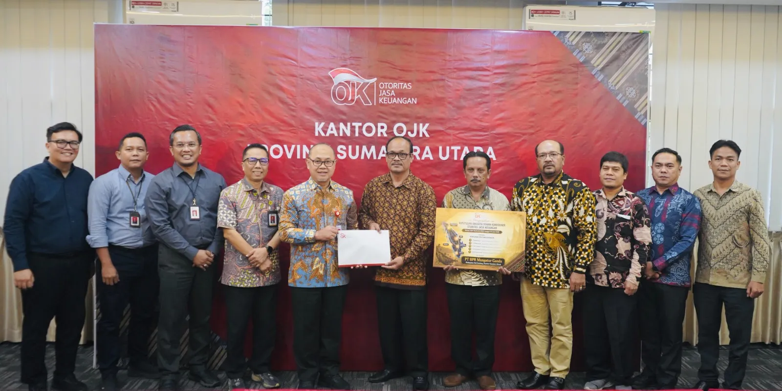OJK Setujui Penggabungan Lima BPR Ke Dalam BPR Mangatur Ganda, Perkuat Industri BPR Di Sumatera