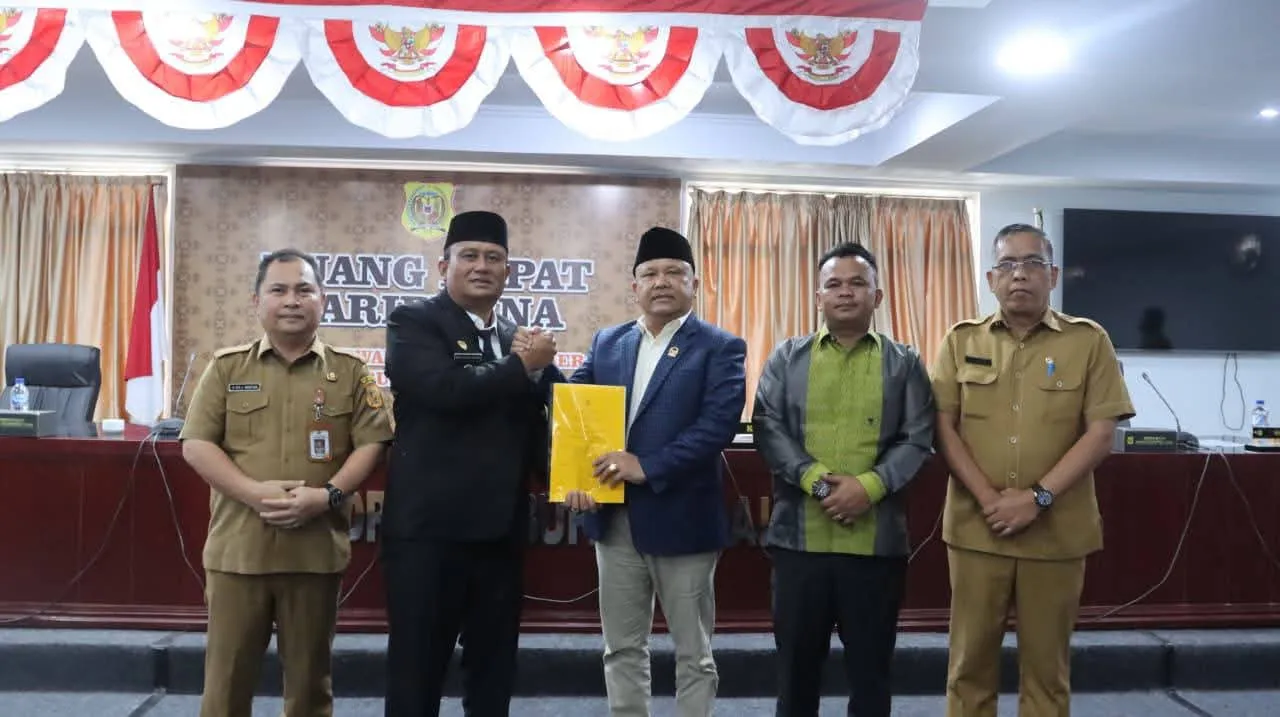 Wabup Dairi Sampaikan Nota Pengantar Ranperda RTRW 2026-2046 Ke DPRD