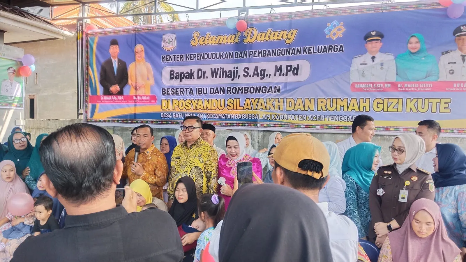 Menteri Wihaji Tinjau SPPG Pulonas 02 Aceh Tenggara, Pastikan Layanan Gizi Berjalan Optimal
