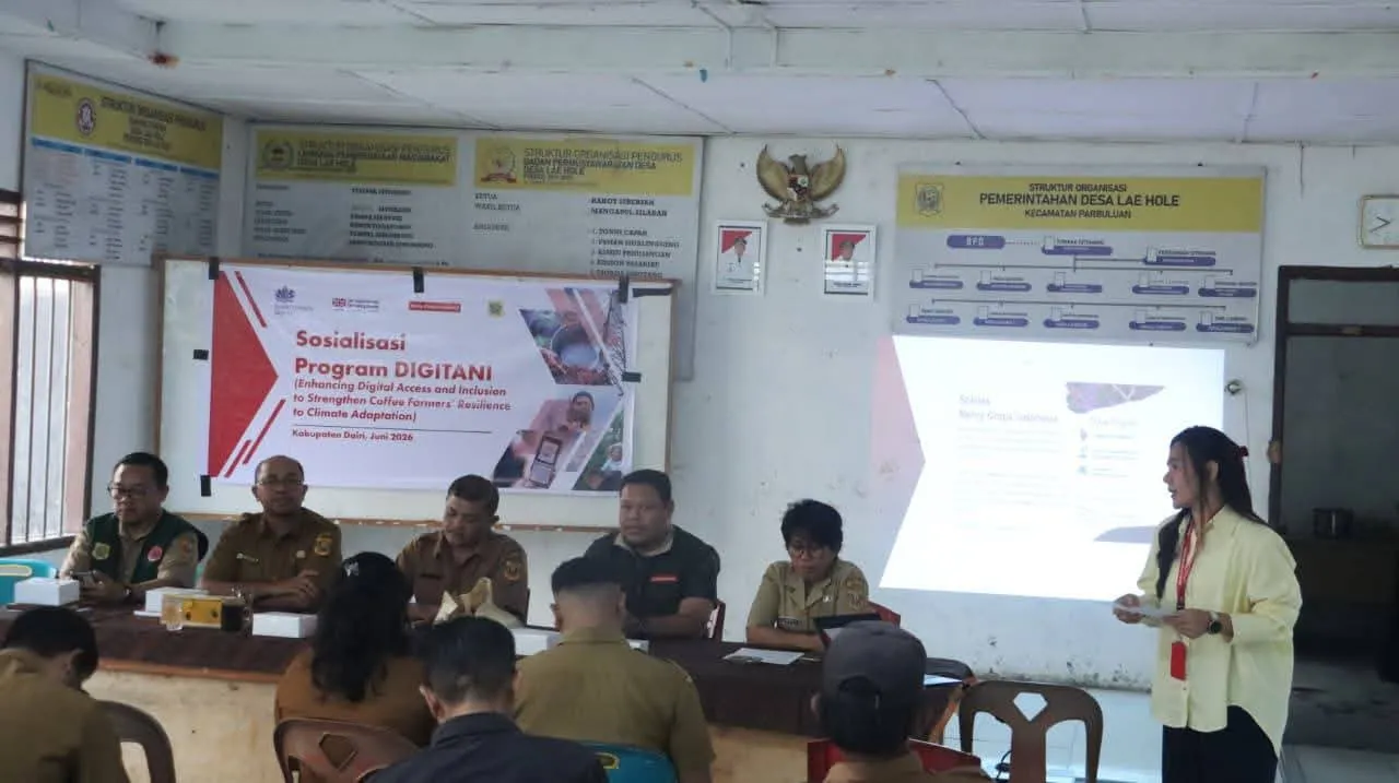 Program DIGITANI Bekali Petani Kopi Dairi Teknologi Hadapi Perubahan Iklim