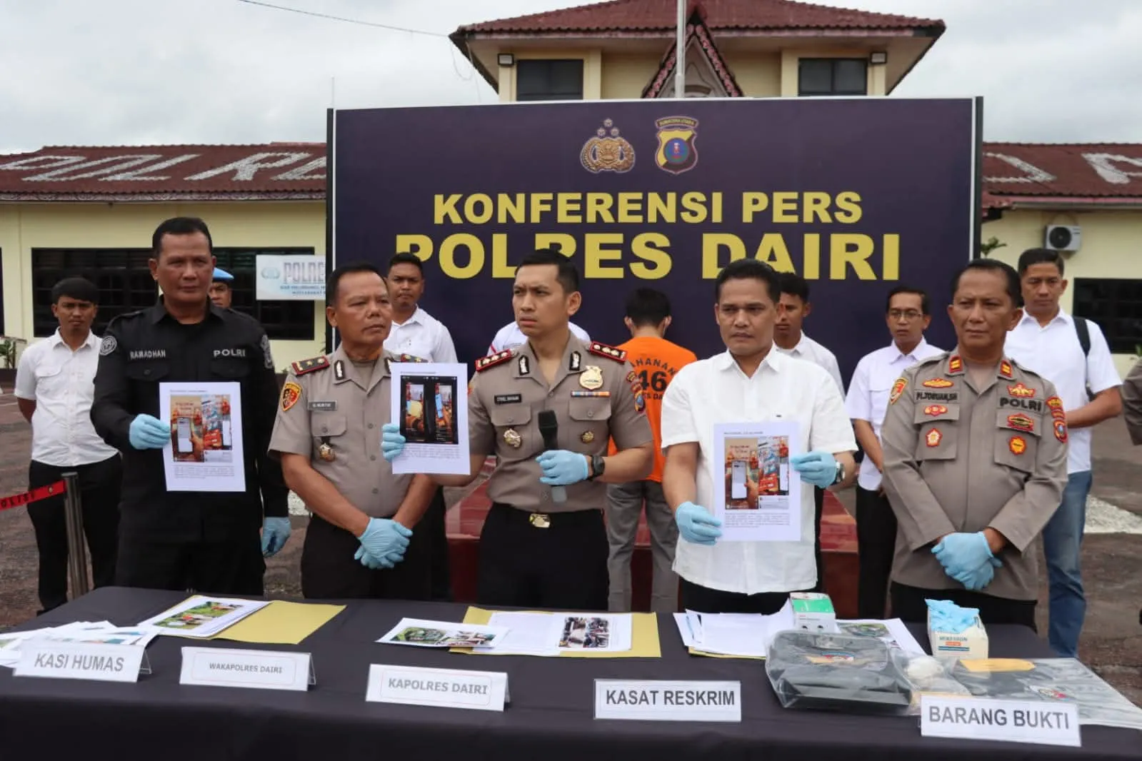 Polres Dairi Bongkar Rekayasa Kasus Begal Rp297 Juta, Pelaku Gelapkan Uang untuk Judi Online