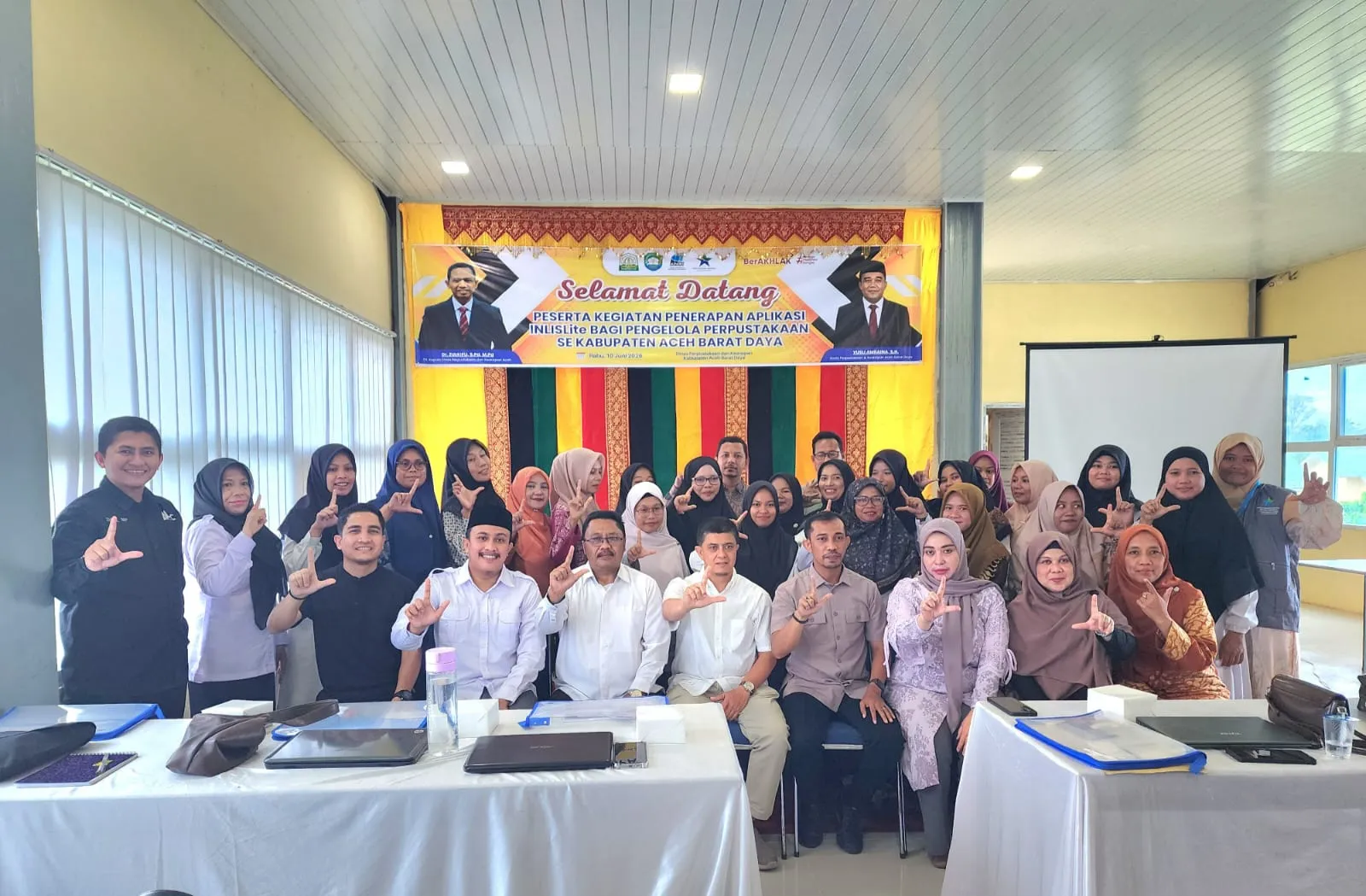 Perpustakaan Sekolah Di Abdya Bersiap Go Digital Melalui INLISLite