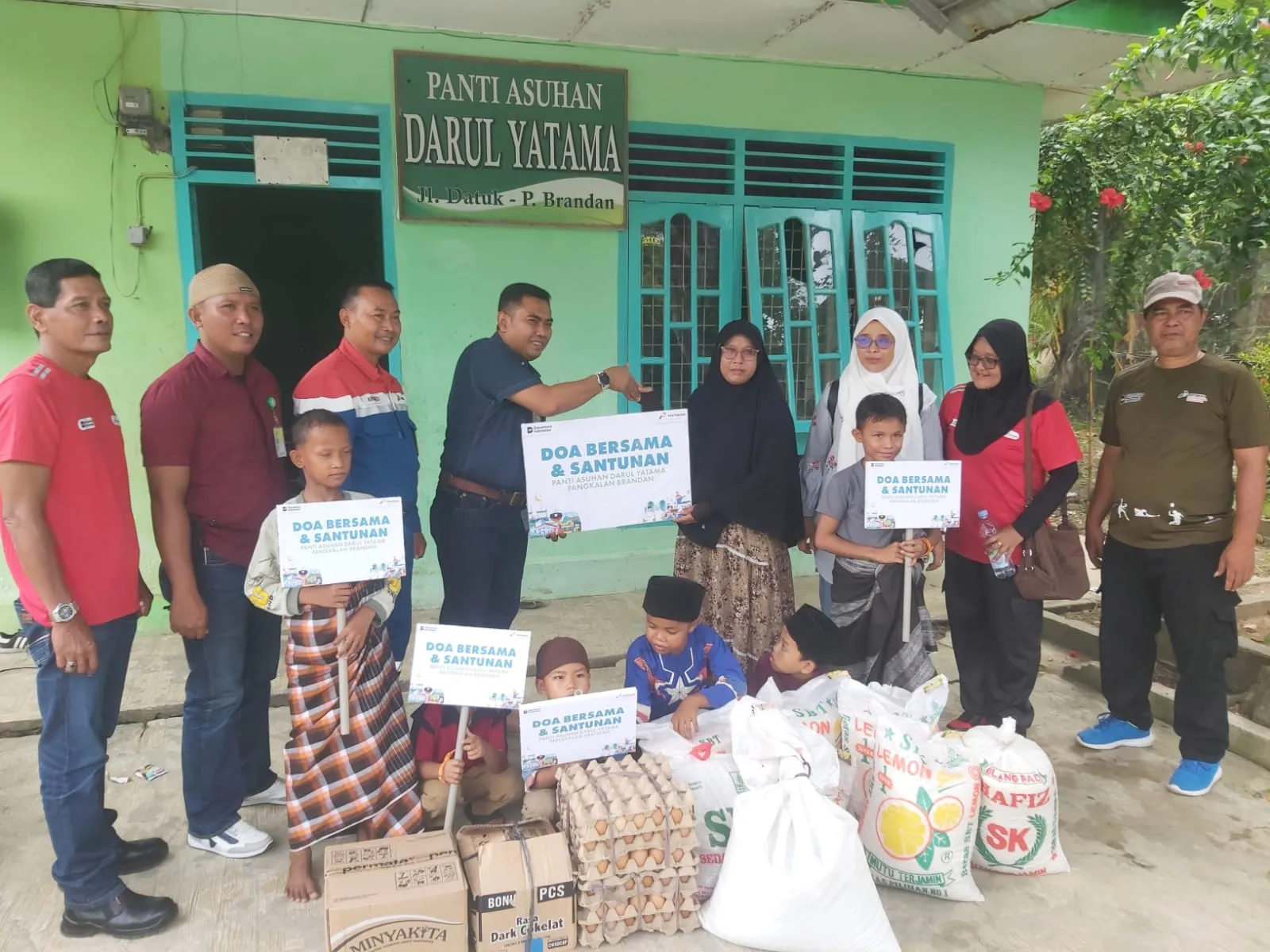 PT PPN RU Area PB  Santuni Panti Asuhan Darul Yatama P.Brandan