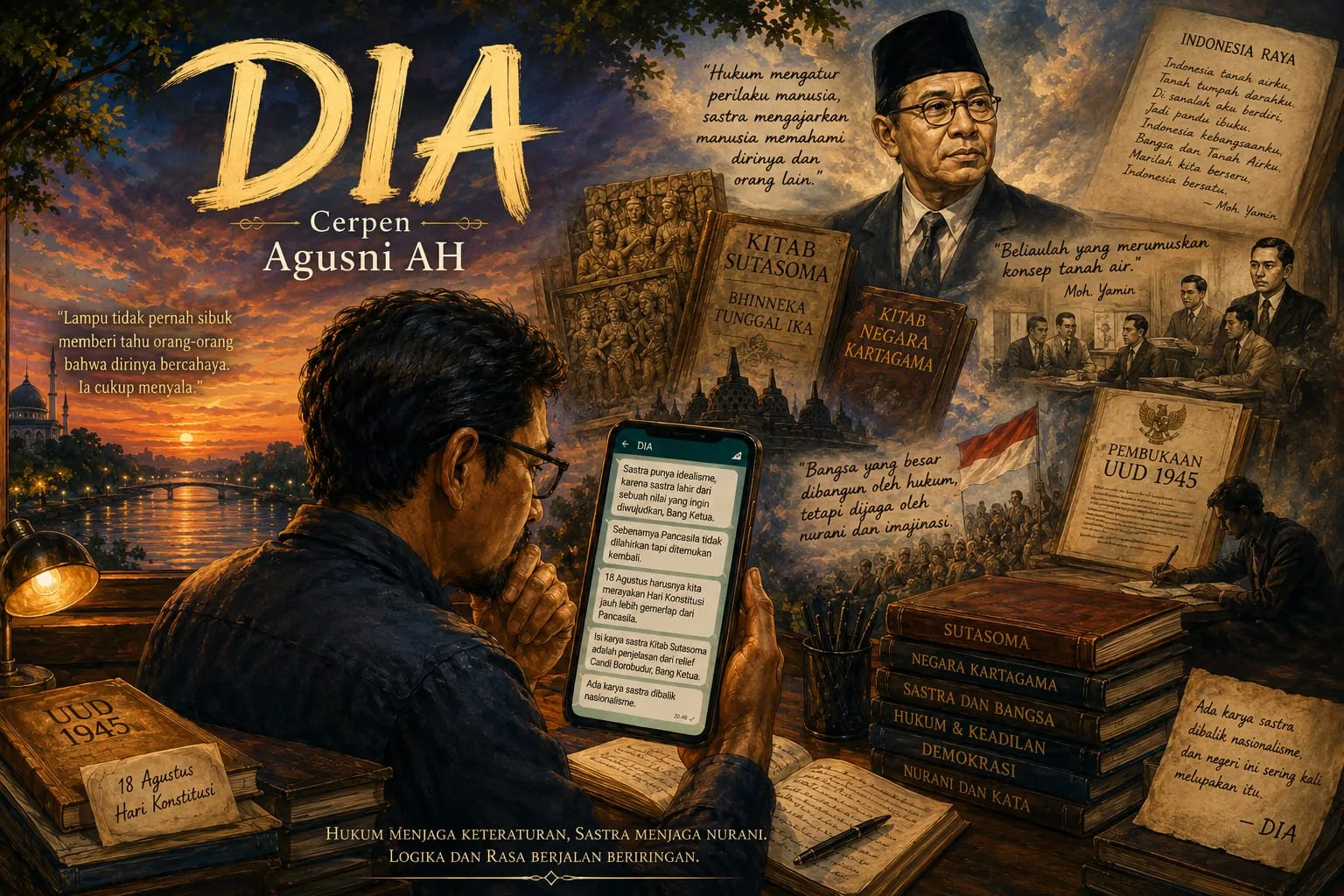 DIA CERPEN AGUSNI AH