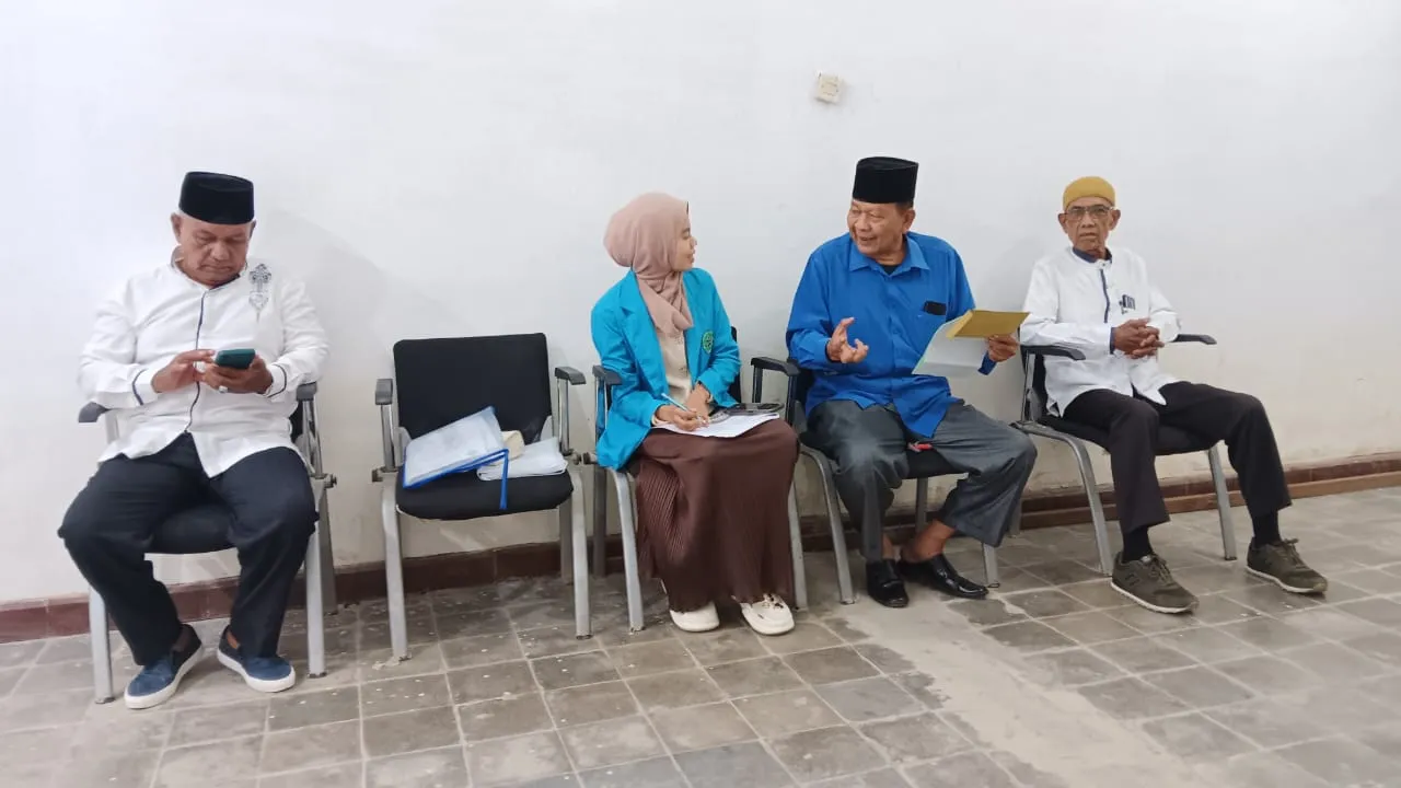 Teliti Nilai Budaya, Mahasiswi Unsam Wawancara Majelis Adat Aceh Langsa Terkait Hikayat Aceh