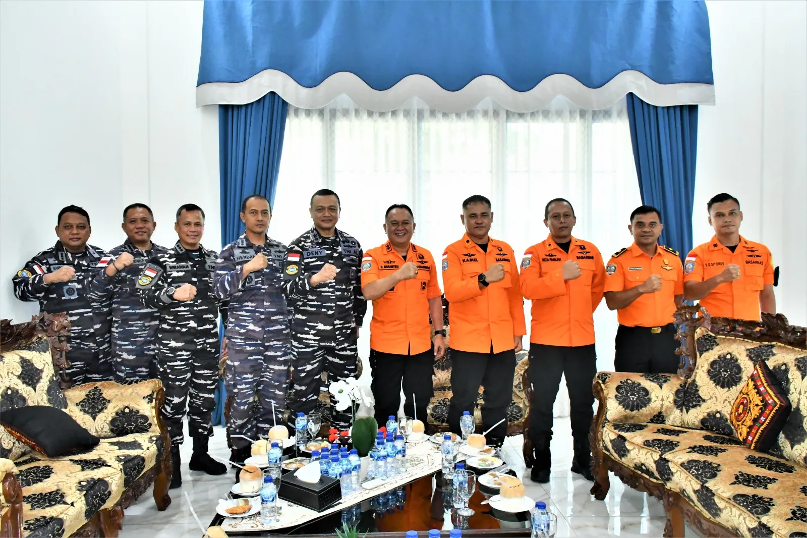 Kodaeral I Dan Basarnas Perkuat Jejaring Keselamatan Maritim