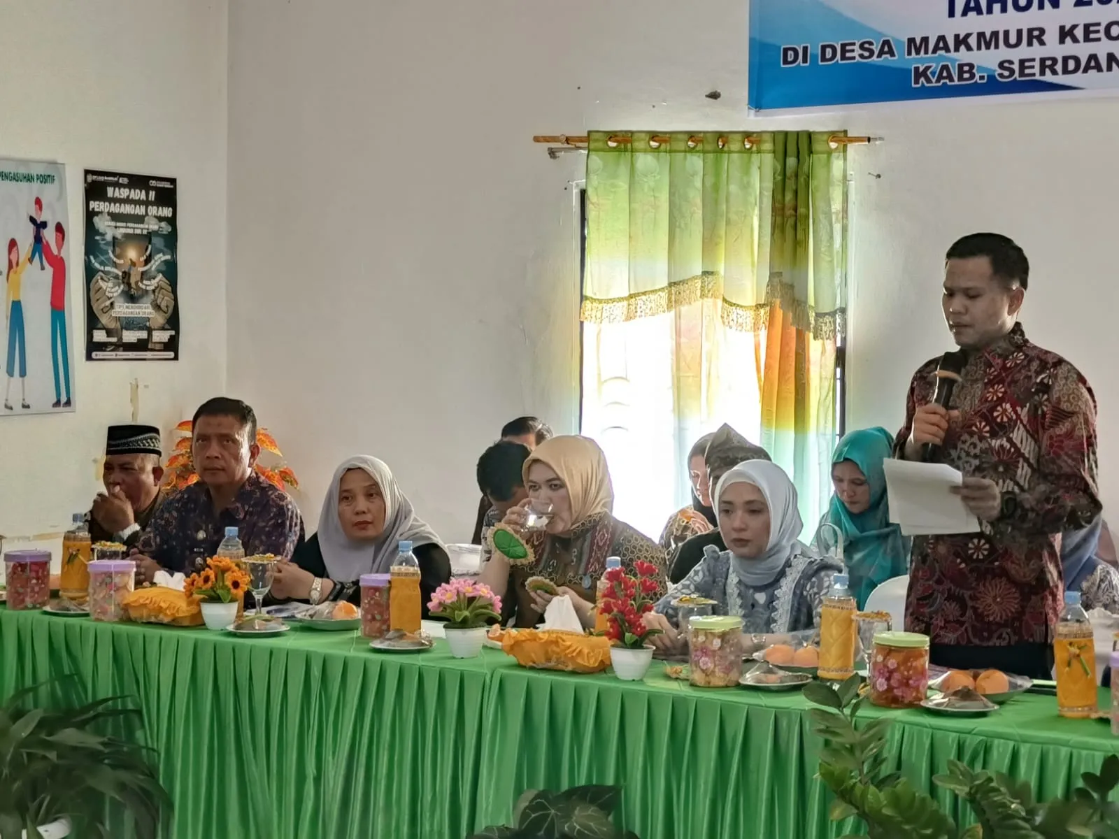 Wabup Adlin Dukung  Peningkatan UP2K Kader PKK Desa Makmur