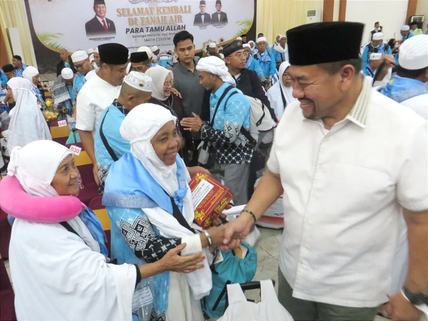 Bupati Batubara: Alhamdulillah, Jemaah Haji Kloter 4 Berangkat dan Pulang Utuh